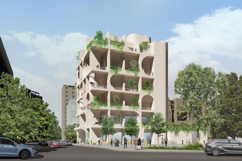 A design rendering for the Beirut Museum of Art building. All photos: BeMA