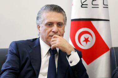 Tunisian businessman Nabil Karoui, owner of the private channel Nessma TV, was arrested last Friday. Reuters