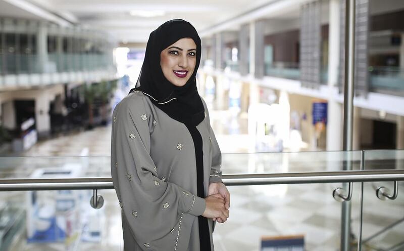 Maryam Al Mehairi, director of government liaison at the Dubai World Trade Centre. Sarah Dea / The National