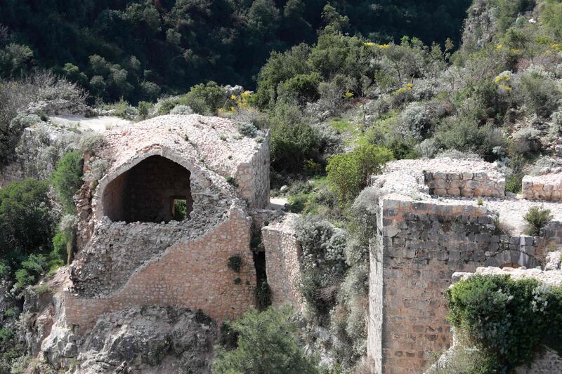 But the castle scraped through the conflict unscathed and was still open to the public - until last month's quake