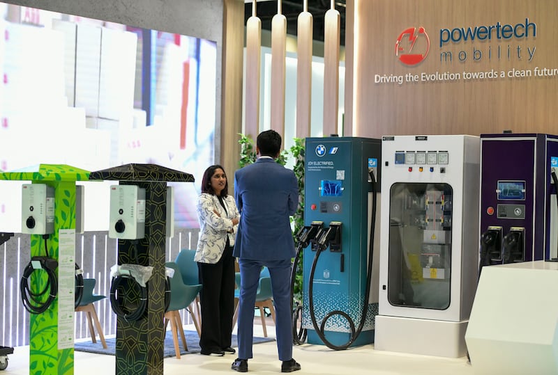 The Powertech Mobility stand