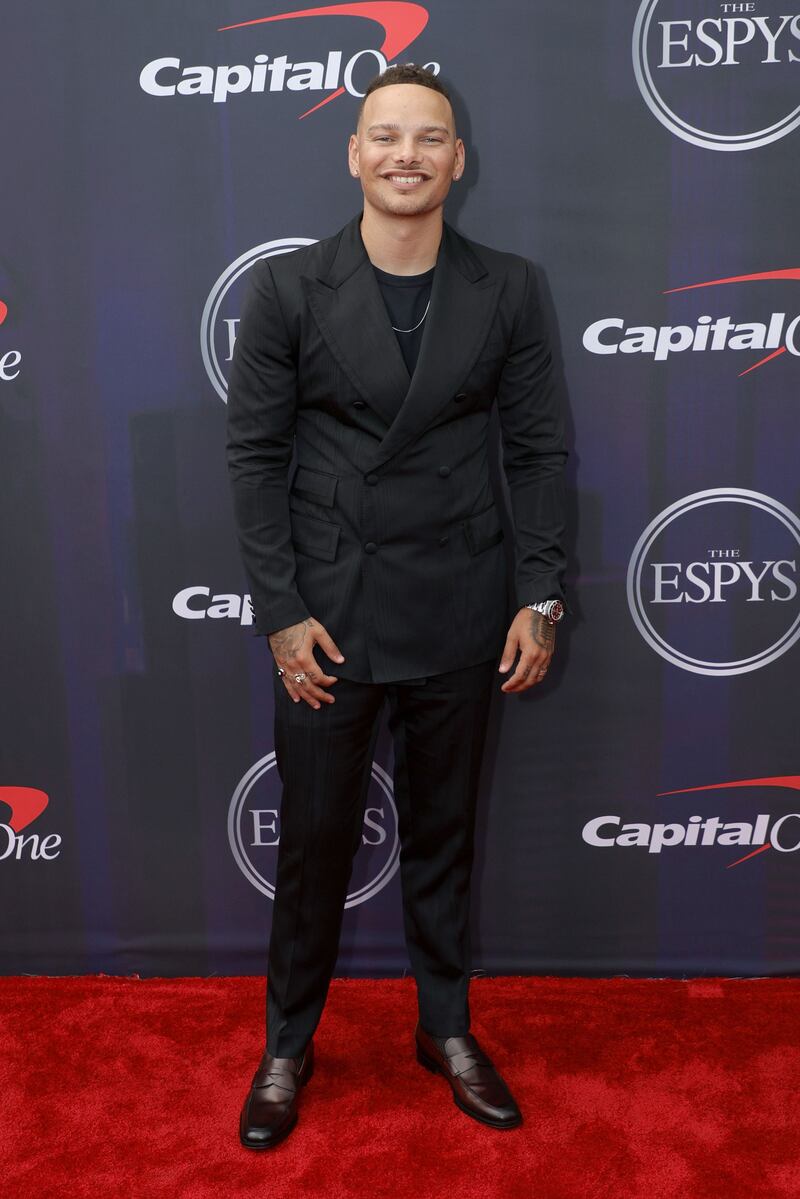 Singer-songwriter Kane Brown at the 2021 Espy Awards