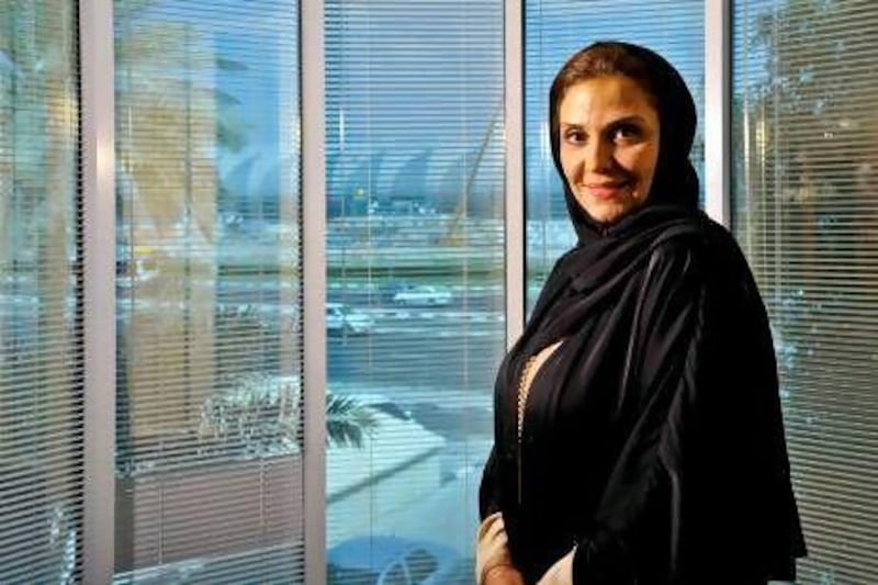 Diana Hamade, founder of International Advocate Legal Services, based in Dubai. Jaime Puebla / The National
