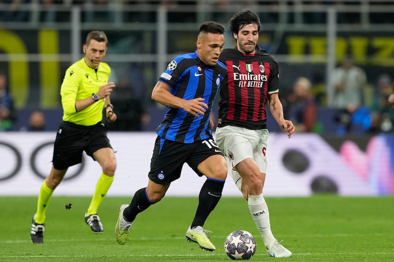 Lautaro Martinez 8 – The Argentine’s match-winning goal was well deserved, as he looked a real threat all evening. After flashing a handful of shots over Mike Maignan’s goal, he made no mistake in the second half, firing home from close range to send Inter to Istanbul. AP