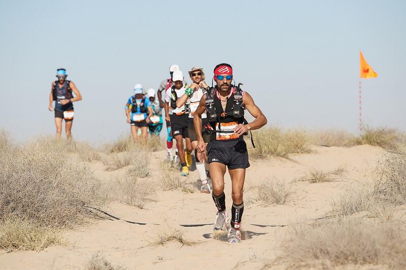 The Al Marmoom Ultramarathon series will return in February 2022. Courtesy Dubai Sports Council