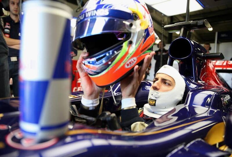 Daniel Ricciardo is entering his first season as Sebastian Vettel's Red Bull Racing teammate. Mark Thompson / Getty Images