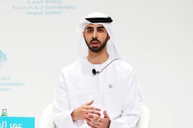 Omar Al Olama, the UAE's Minister of State for Artificial Intelligence, said the youngsters taking part in the global robotics challenge are "role models for Emirati youth".    