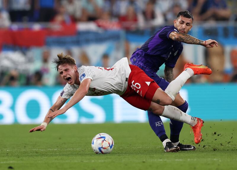 Michal Skoras, 6 – Won a nice free kick and that was really all she wrote from yet another unforgettable cameo. Getty Images