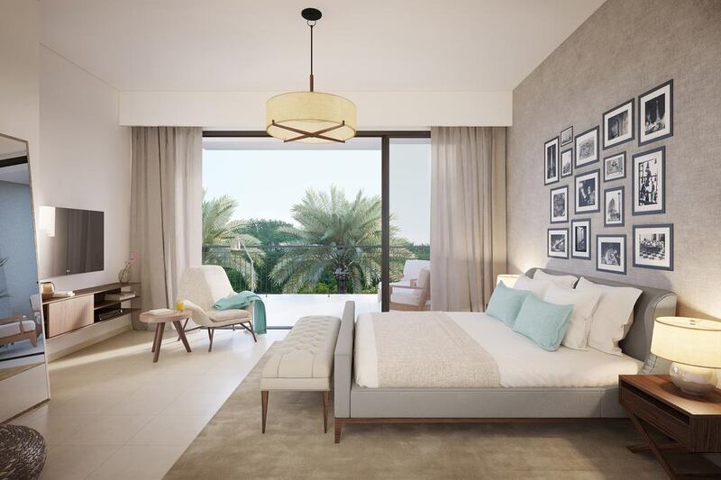 Inside a villa at Sidra in Dubai Hills' third zone. Courtesy Emaar