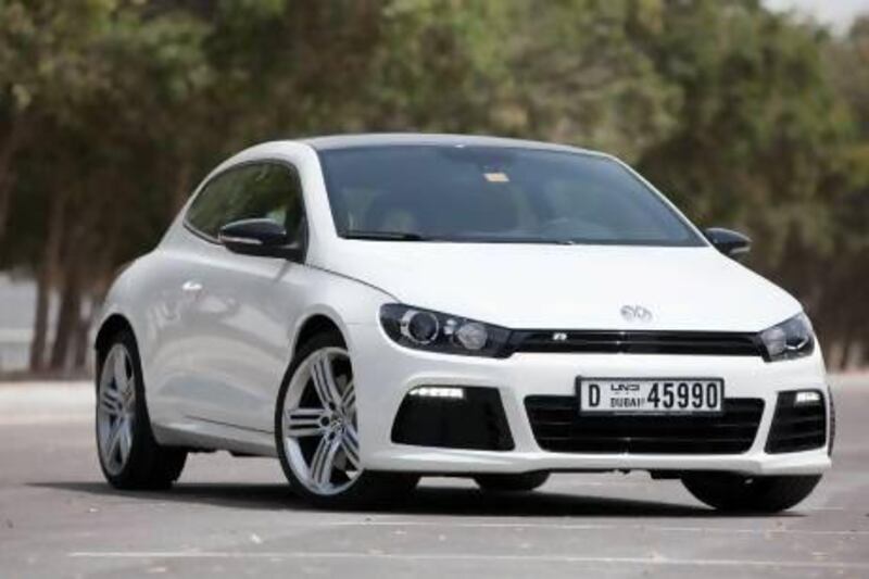 When it comes to the sheer joy of driving, the Volkswagen Scirocco is up there among the best. Silvia Razgova / The National