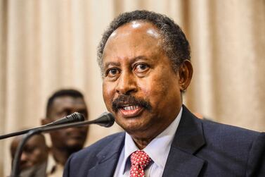 Sudan's new prime minister Abdalla Hamdok is meeting an array of diplomats and NGOs at UNGA. AP
