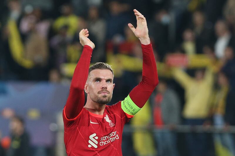 Jordan Henderson – 6. The 30-year-old came off the bench for Keita in the 79th minute. His experience was useful but the game was over by the time he arrived. AP Photo