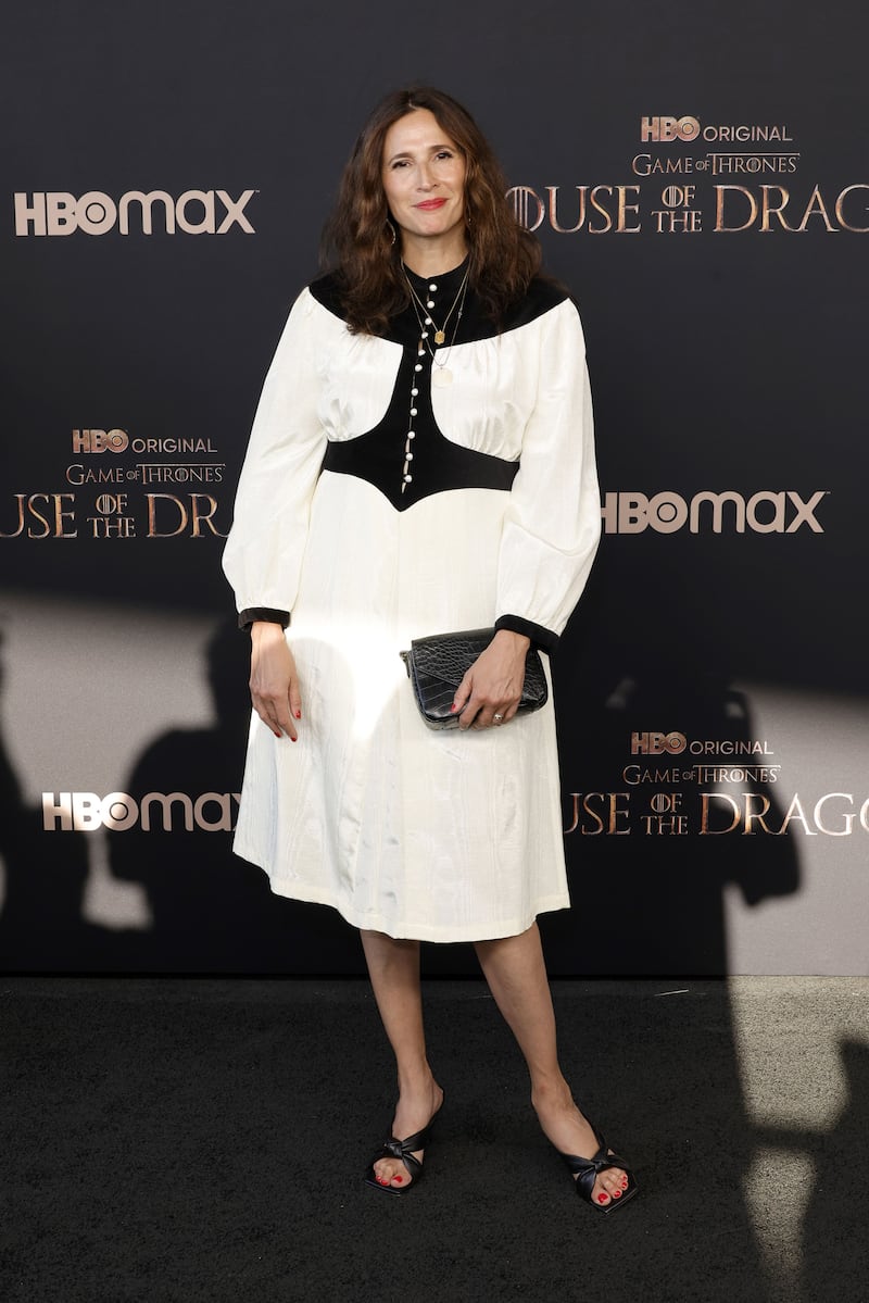 American actress Michaela Watkins attends. Getty Images
