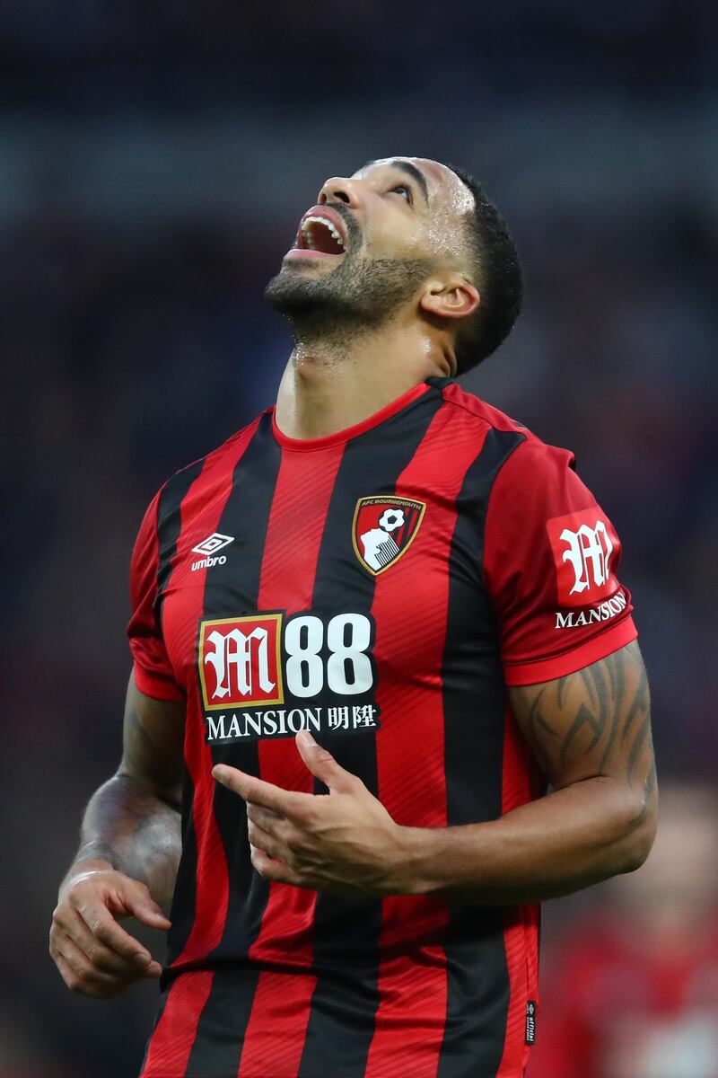 Striker Callum Wilson of Bournemouth, £60,000 a week. Getty