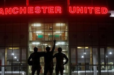 View outside Old Trafford, home to Manchester United. Reuters