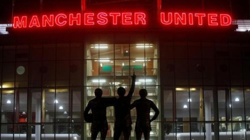 View outside Old Trafford, home to Manchester United. Reuters