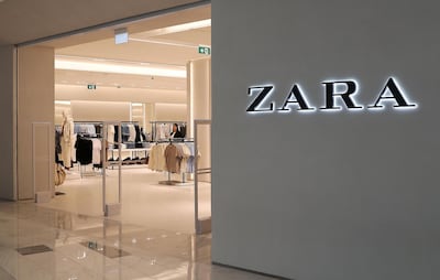 ABU DHABI ,  UNITED ARAB EMIRATES , SEPTEMBER 4 – 2019 :- Zara store at the new expansion of The Galleria on Al Maryah Island in Abu Dhabi. ( Pawan Singh / The National ) For Lifestyle