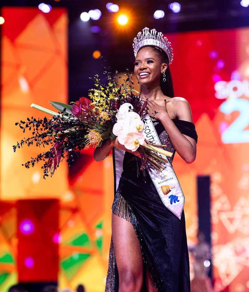 Ndavi Nokeri, winner of Miss Universe South Africa 2022. All photos: Miss South Africa