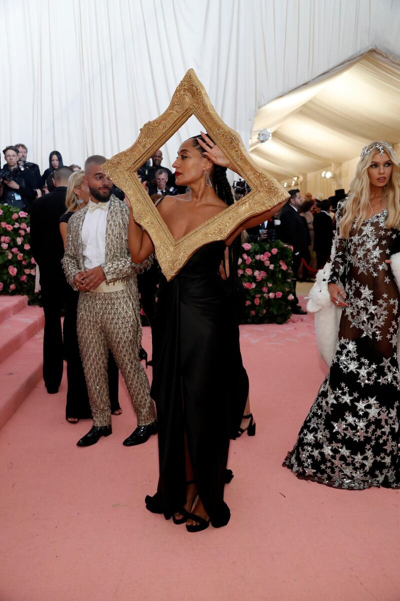 Actress Tracee Ellis Ross arrives at the 2019 Met Gala in New York on May 6. Reuters