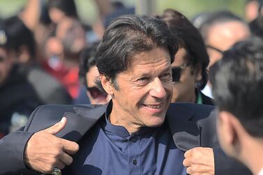 Pakistani cricketer-turned-opposition leader and head of Pakistan Tehreek-i-Insaf (PTI), Imran Khan arrives at the Supreme Court in Islamabad on November 17, 2016. AFP