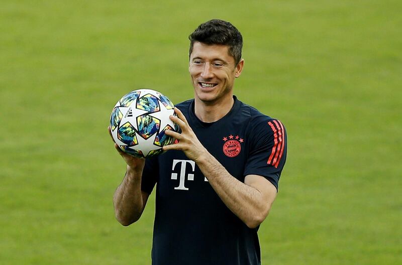 Robert Lewandowski. Reuters