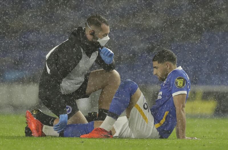 Alireza Jahanbakhsh – 7: Forced good save out of Henderson with curling shot after 25 minutes. Cracked another chance over the bar minutes before United’s opener. Picked up injury that forced him off straight after break. EPA