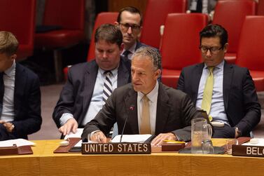Ambassador Jonathan Cohen, the US acting permanent representative to the UN, on Thursday indicated that the current troop ceiling for Unifil might be reduced. EPA/BRYAN R. SMITH