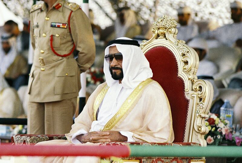 Next year's Year of Zayed will mark 100 years since the birth of the late UAE Founding Father Sheikh Zayed. Courtesy Al Ittihad