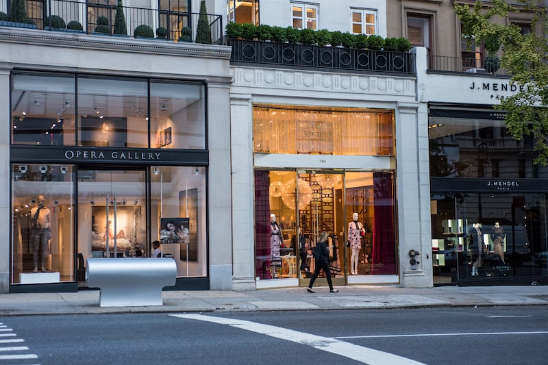 Luxury shopping on the Upper East Side, Manhattan, NYC. Photo: Julienne Schaer/NYC & Company