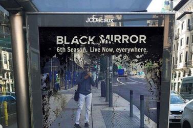 The fake 'Black Mirror' advertisement was developed by a Madrid-based ad agency Brother. Twitter / Juanma_Toribio 