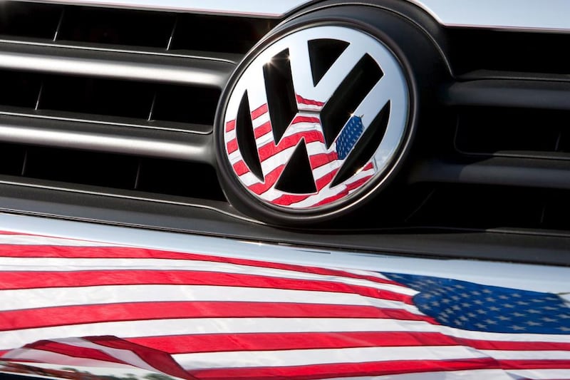 Volkswagen’s shares plunged after US environmental protection authorities threatened to impose fines of up to $18 billion on the carmaker, following its admission of systematically cheating US air pollution tests. EPA