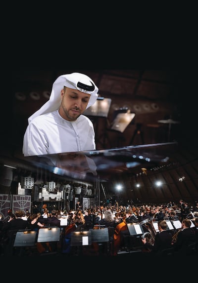 Emirati pianist and composer Ihab Darwish. Photo: Ihab Darwish