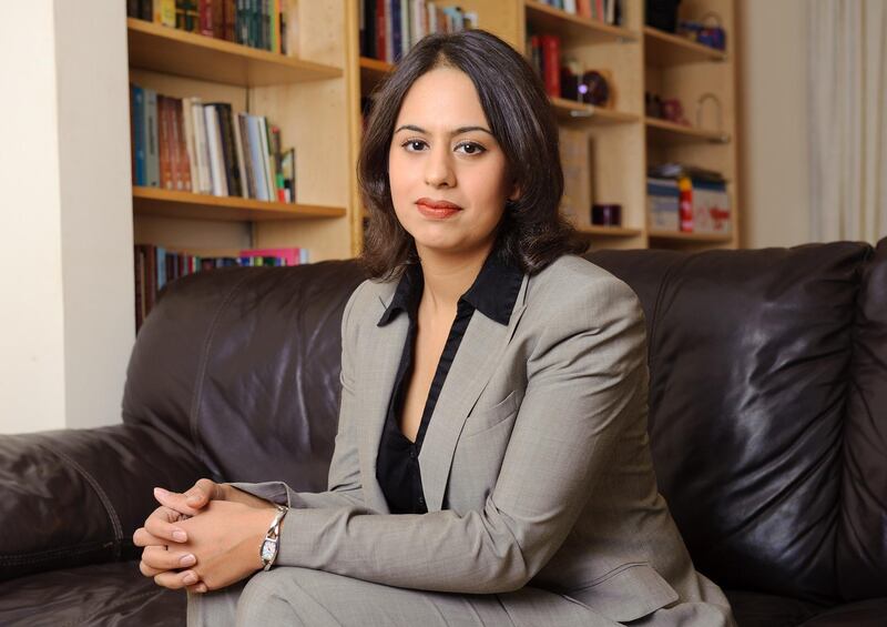 Watford, England – July 22 2011 – Sara Khan, director of muslim women's consultancy group Inspire, pictured at her home in Hertfordshire. (Matt Crossick / The National)