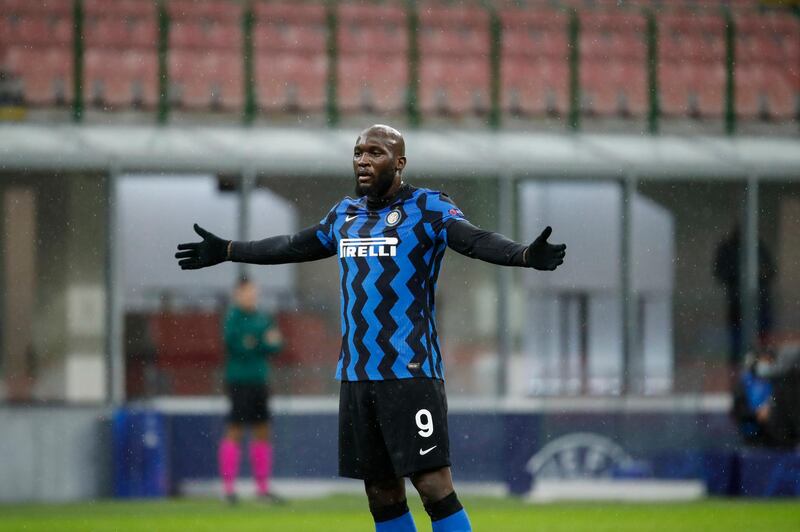 Inter Milan's Romelu Lukaku. AP