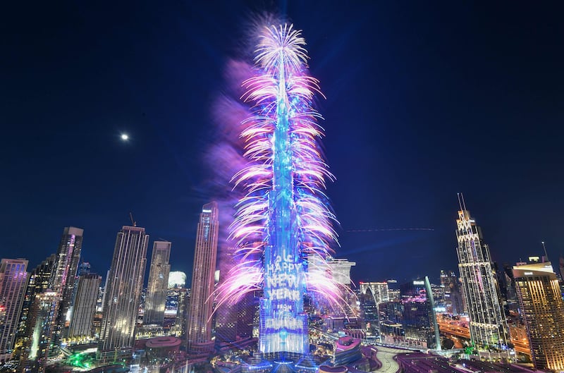 Those in attendance and watching online were treated to an unforgettable New Year’s Eve with laser shows and fireworks