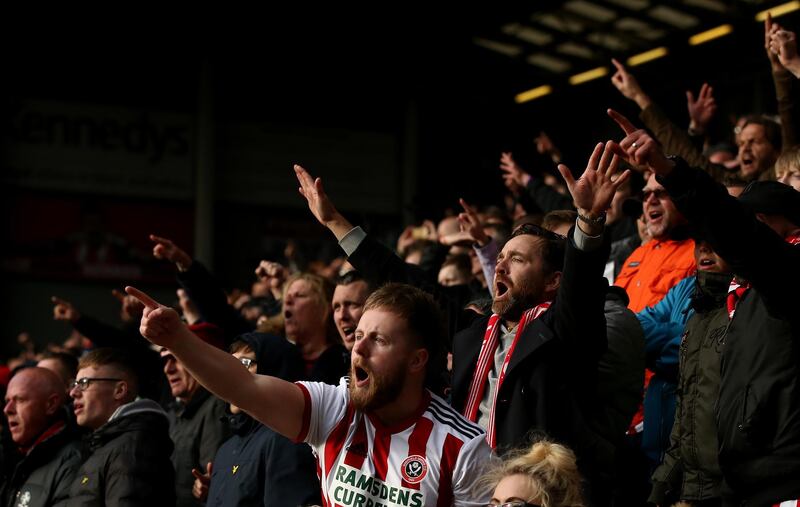 Sheffield United fans were in good voice against Ipswich.