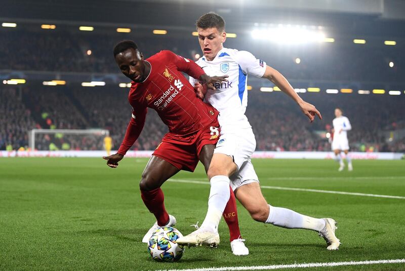 Midfield: Naby Keita has been short of game time this season and could do with a start in one of the matches. Getty Images