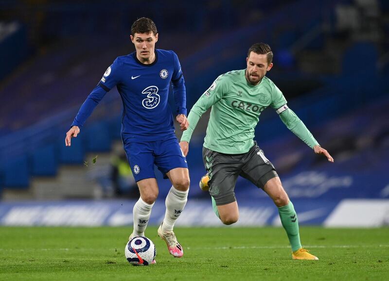 Andreas Christensen, 8 – Made an important block in the first half before going on to deliver another terrific defensive performance, limiting Everton to only one shot on target. This was his fifth clean sheet on the spin. Reuters