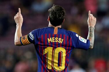 Barcelona's Lionel Messi has an incredible record in Spain. Reuters