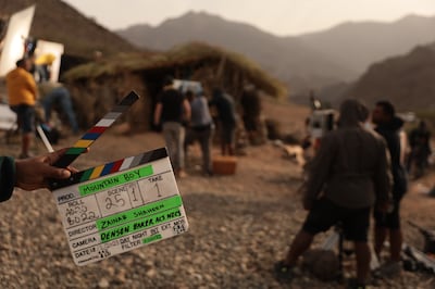 Mountain Boy was filmed in the mountains of Fujairah and in locations in Abu Dhabi. Photo: Desert Rose Films