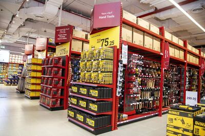 Home improvement store ACE said it experienced a significant increase in demand for DIY products during the 2020 lockdown in the UAE. Courtesy ACE