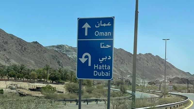A minor earthquake has been felt close to the UAE's border with Oman. Hayley Skirka / The National