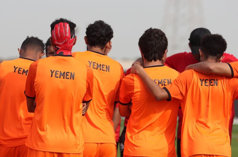 The Yemen side are playing in their first Asian Cup finals. AFP