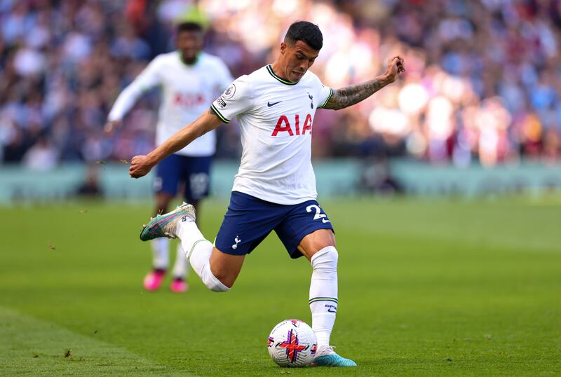 Pedro Porro 6 - Fine performances against Spurs in the Champions League prompted the North London club to sign the Spanish right-back in January. Scored a stunner in a 2-2 draw against Manchester United. EPA