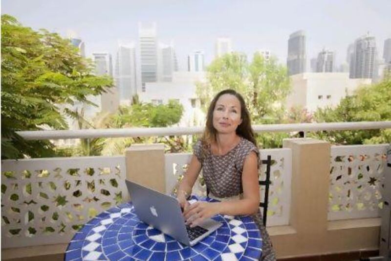 Kate Shanahan, a Dubai mother of three, produces the blog mothersontheverge in partnership with a friend in New York.