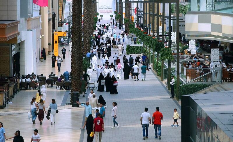 The Avenues Mall in Kuwait City. A politician has introduced a draft bill to tax the remittances of foreign workers. AFP