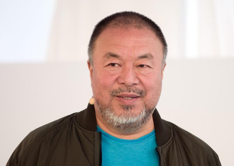 Chinese artist Ai Weiwei attends the first International Animal Welfare Summit 2018 (IAWS) on 24 April 2018 in Vienna. / AFP PHOTO / APA / GEORG HOCHMUTH / Austria OUT