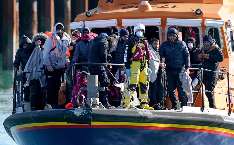 Increasing numbers of migrants have tried to cross to Britain by sea since late 2018. PA