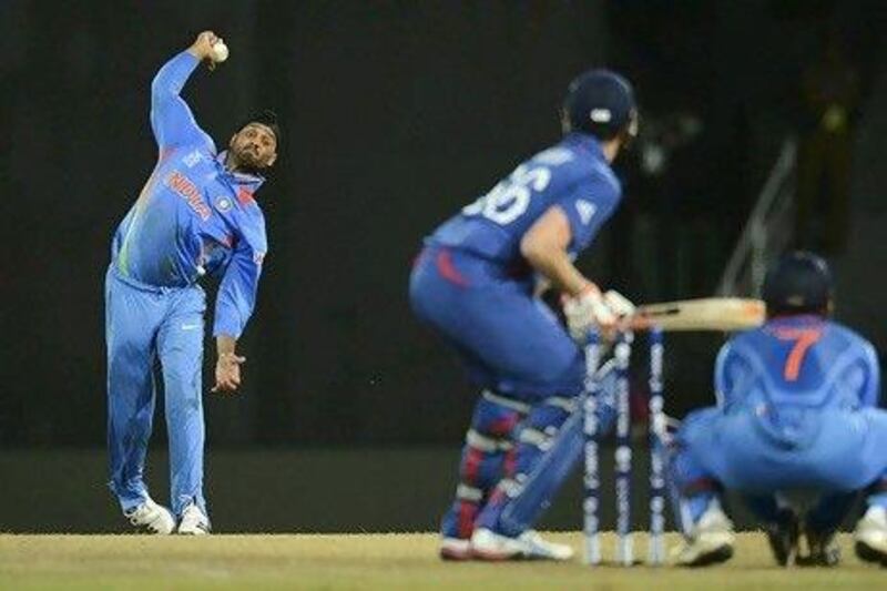 Harbhajan Singh, who has been out of the India team for over a year, made a strong comeback by taking four England wickets. Philip Brown / Reuters