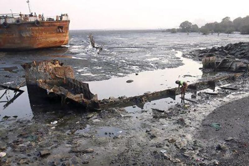 India and Bangladesh are the leading ship-scrapping nations. Anuruddha Lokuhapuarachchi / Reuters